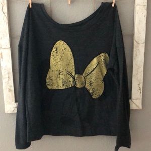 A light-weight minnie mouse sweater!